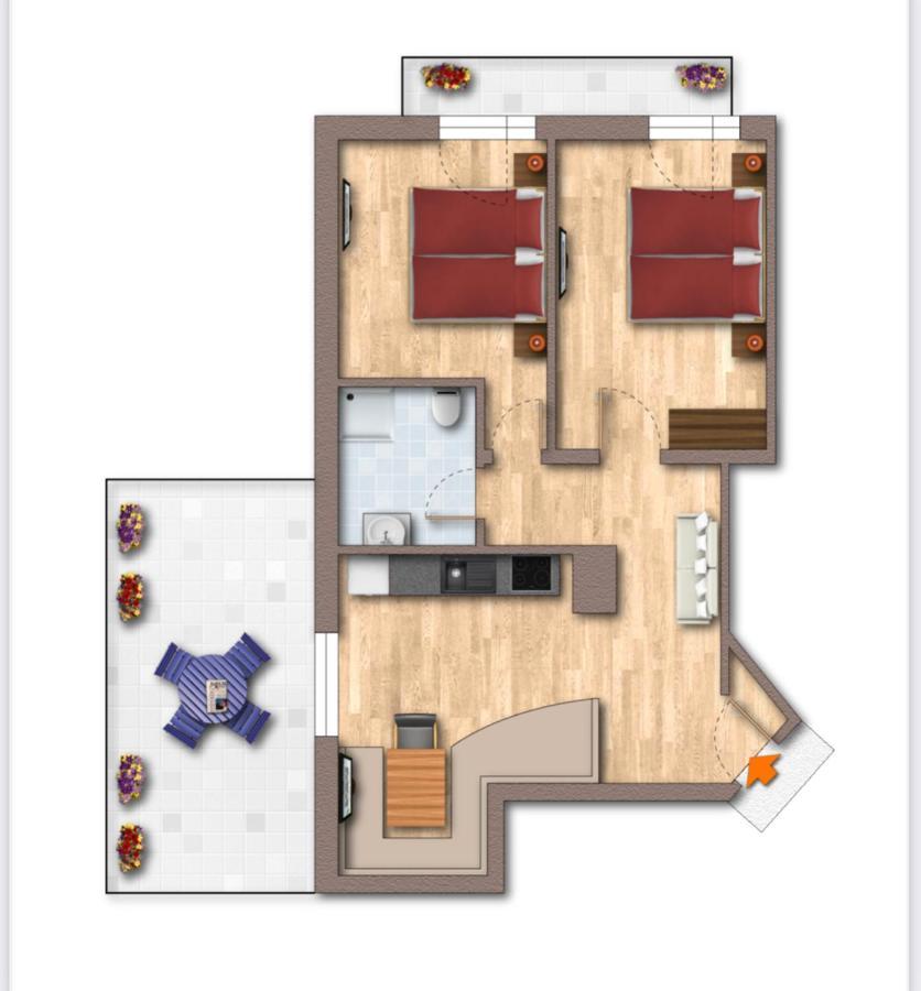 Appartments Das Franzal เซลล์ อัม ซิลลา ภายนอก รูปภาพ